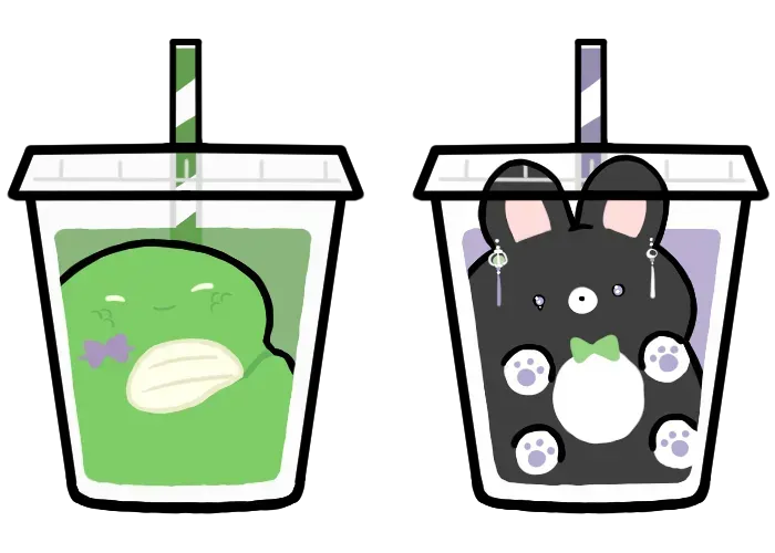 말차라떼라니까요